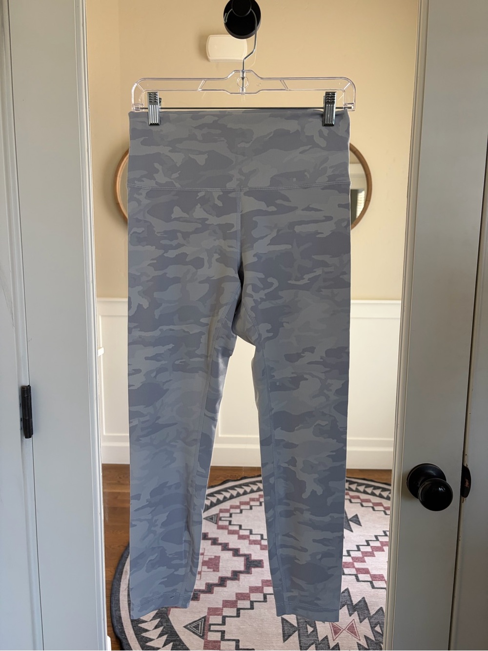 lululemon athletica Gray Camo High-Rise Leggings